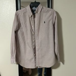 Ralph Lauren boys bottom down shirt.